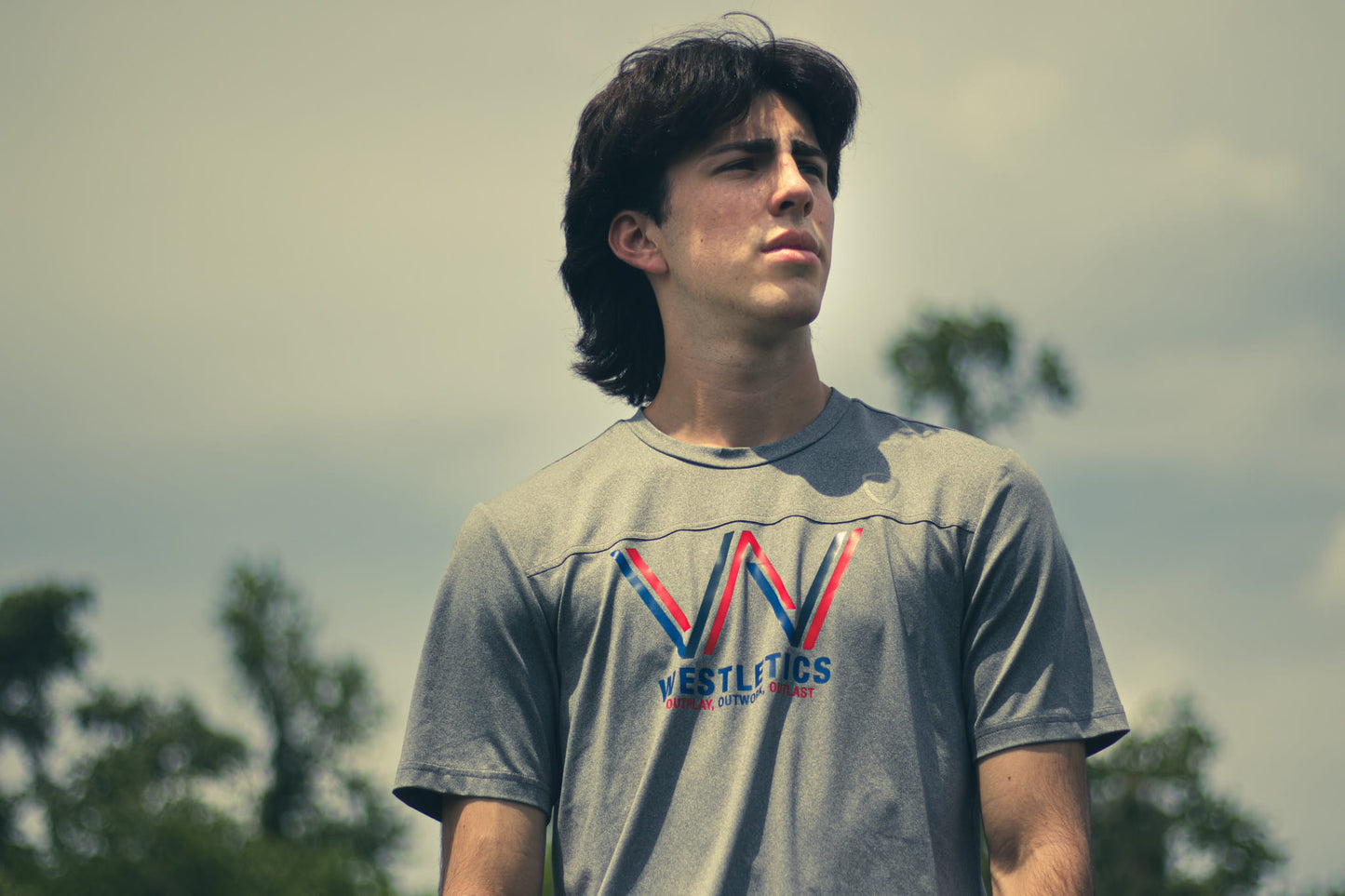 Westletics Grey Athletic Shirt