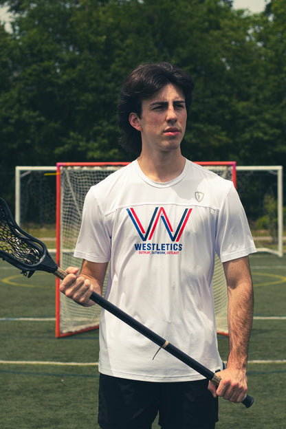 Westletics White Athletic Shirt