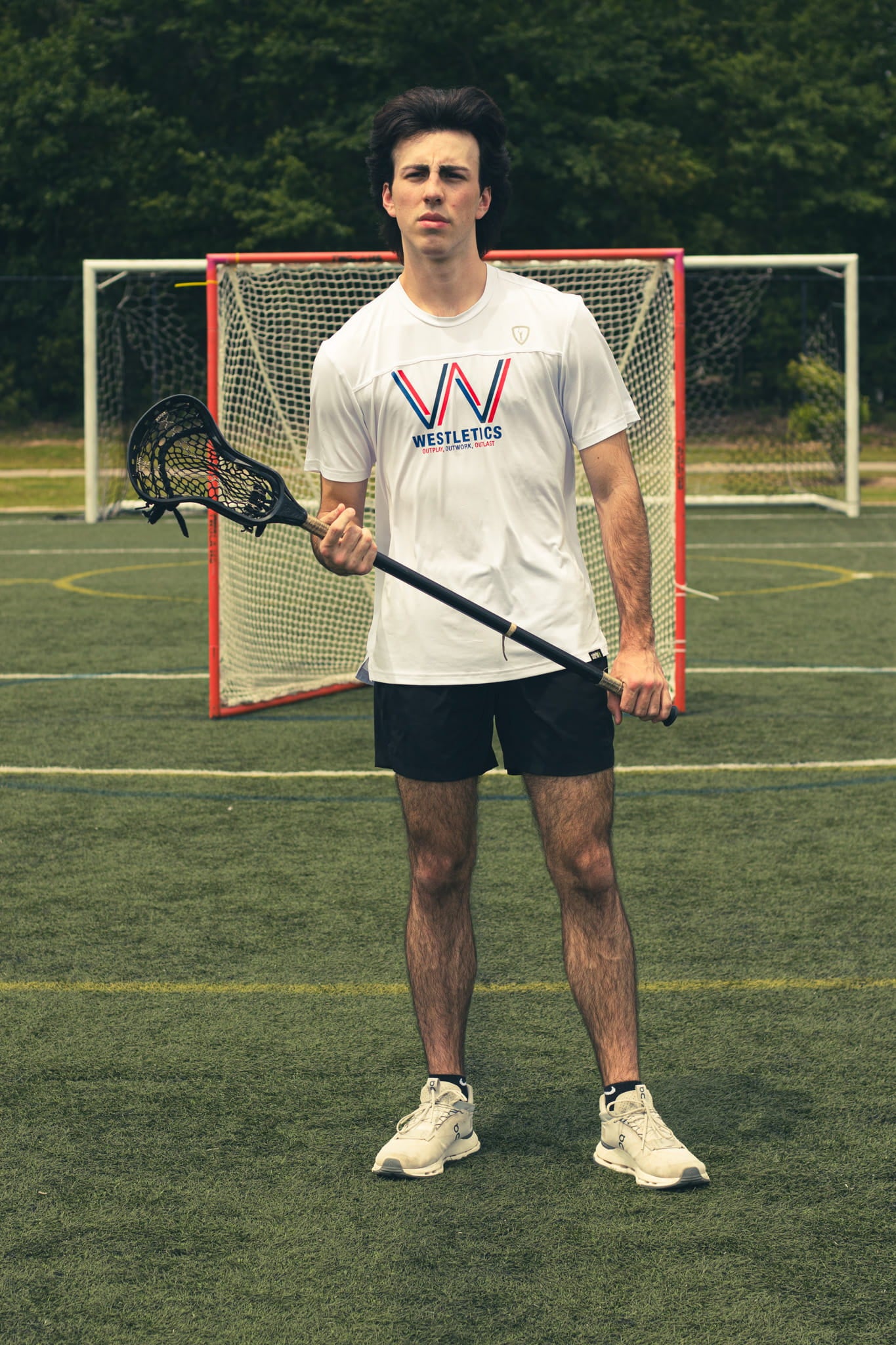 Westletics White Athletic Shirt